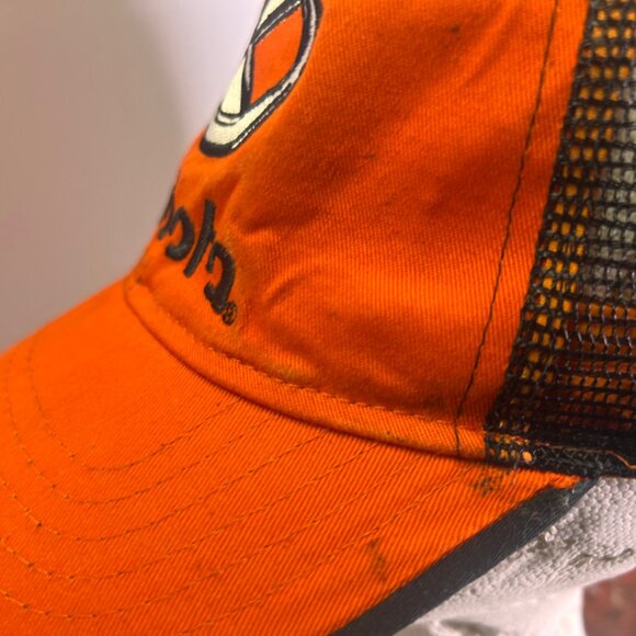 Kubota K Products Strap‎ Back Mesh Trucker Logo Black Orange Hat Cap - Picture 7 of 7